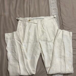 Todd Snyder Cream Dress Pants